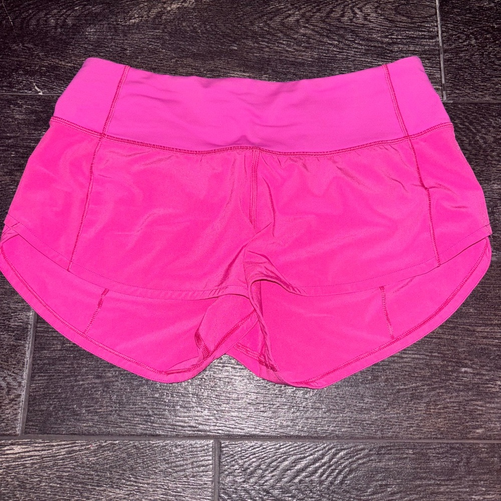 Lululemon Athletica Pink Athletic Shorts for Movement